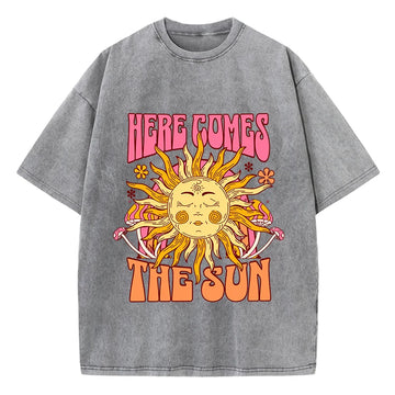 Here Comes The Sun Oversize Unisex T Shirts