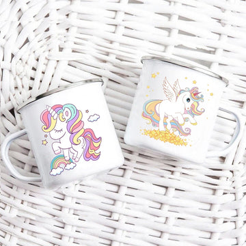 Unicorn Enamel Mug
