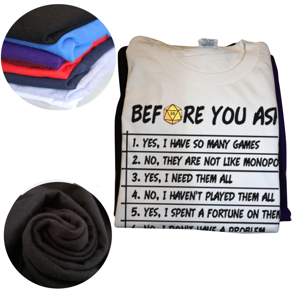 Before You Ask Funny Shirt
