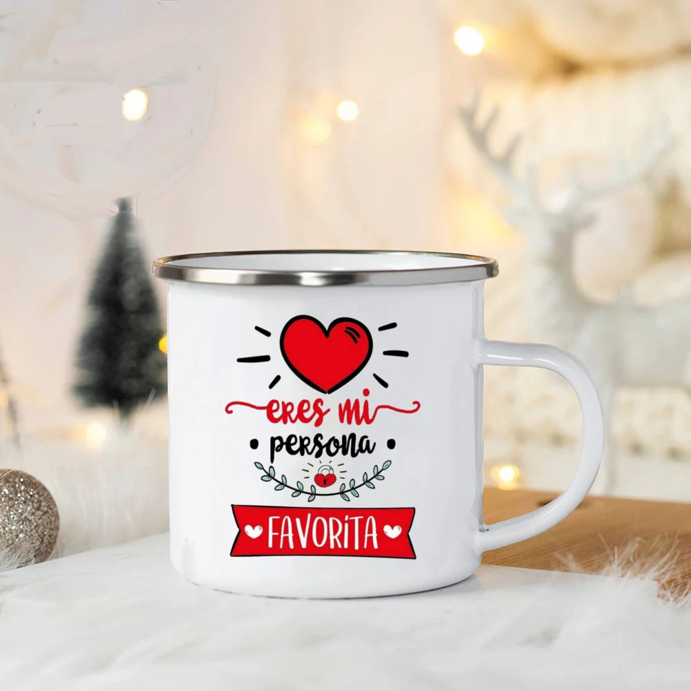 You Are My Favorite Person Enamel Mugs