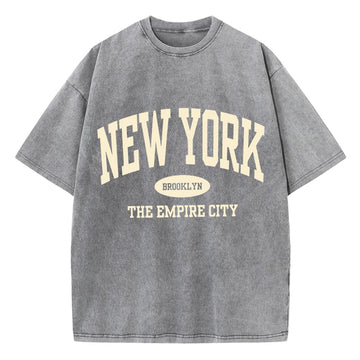New York Brooklyn Letter Unisex T Shirt