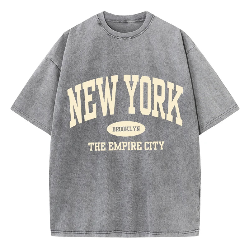 New York Brooklyn Letter Unisex T Shirt