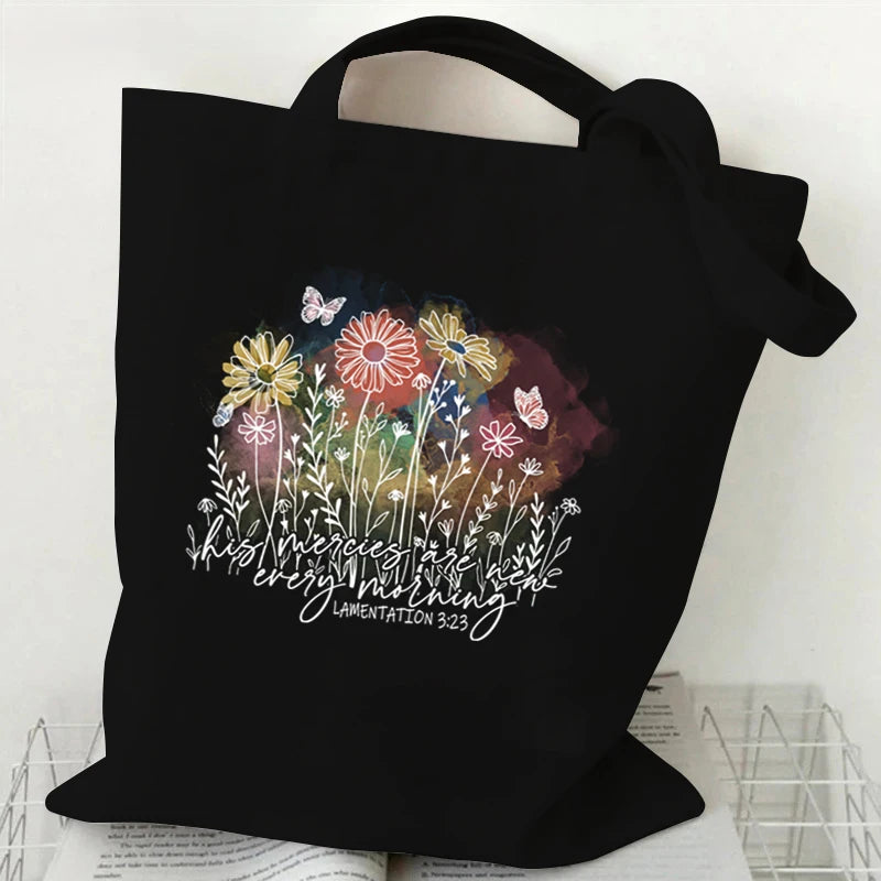 Christian Love Quote Tote Bags