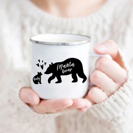 Mom Enamel Mug - Gift for Best Mom Ever