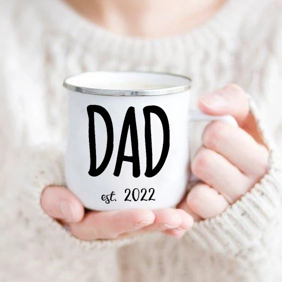 Mom Enamel Mug - Gift for Best Mom Ever