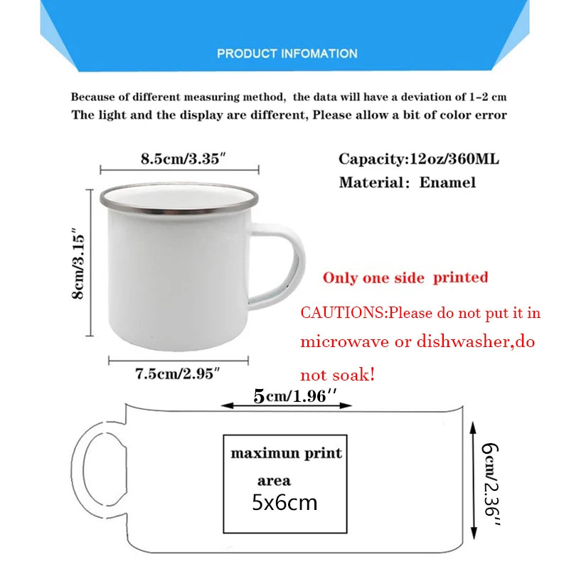 Mom Enamel Mug - Gift for Best Mom Ever