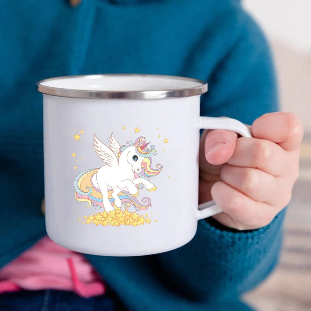 Unicorn Enamel Mug