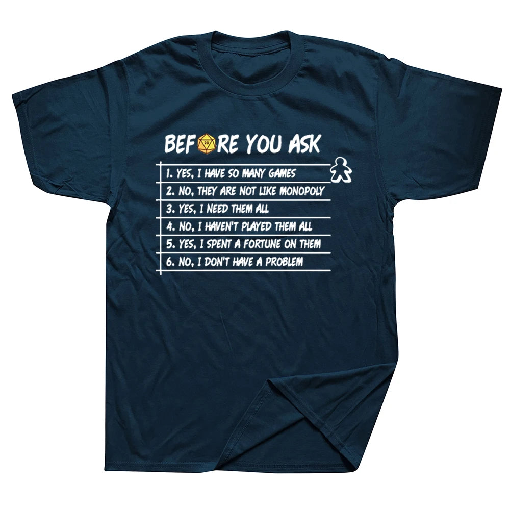 Before You Ask Funny Shirt