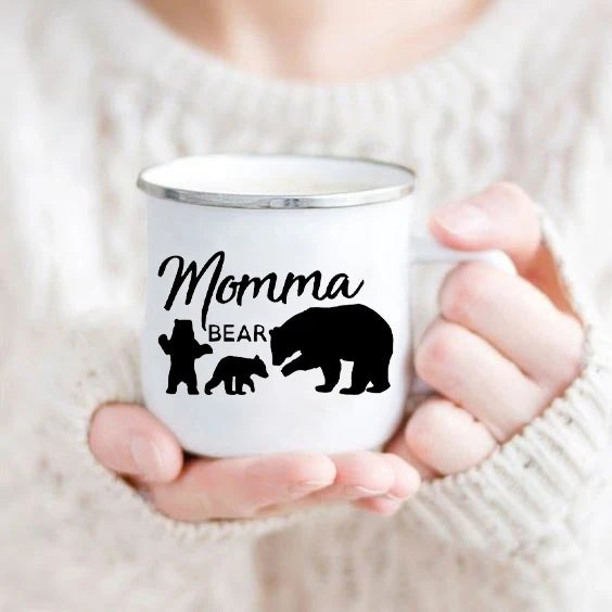 Mom Enamel Mug - Gift for Best Mom Ever