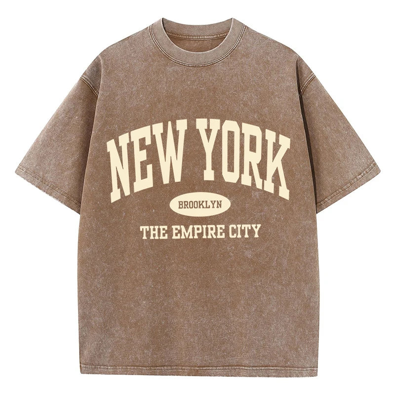 New York Brooklyn Letter Unisex T Shirt