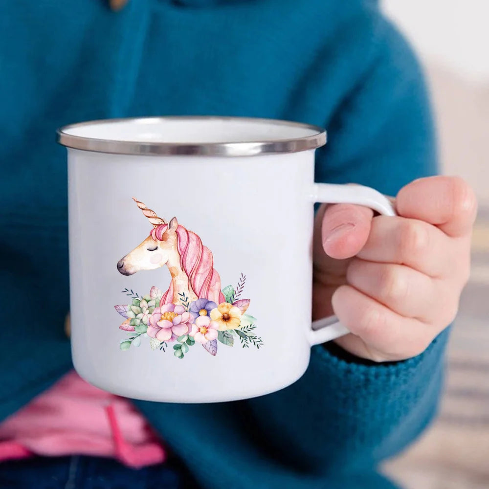 Unicorn Enamel Mug
