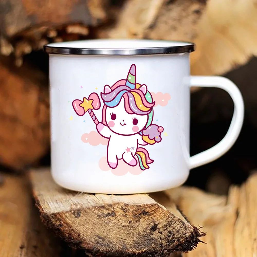 Unicorn Enamel Mug